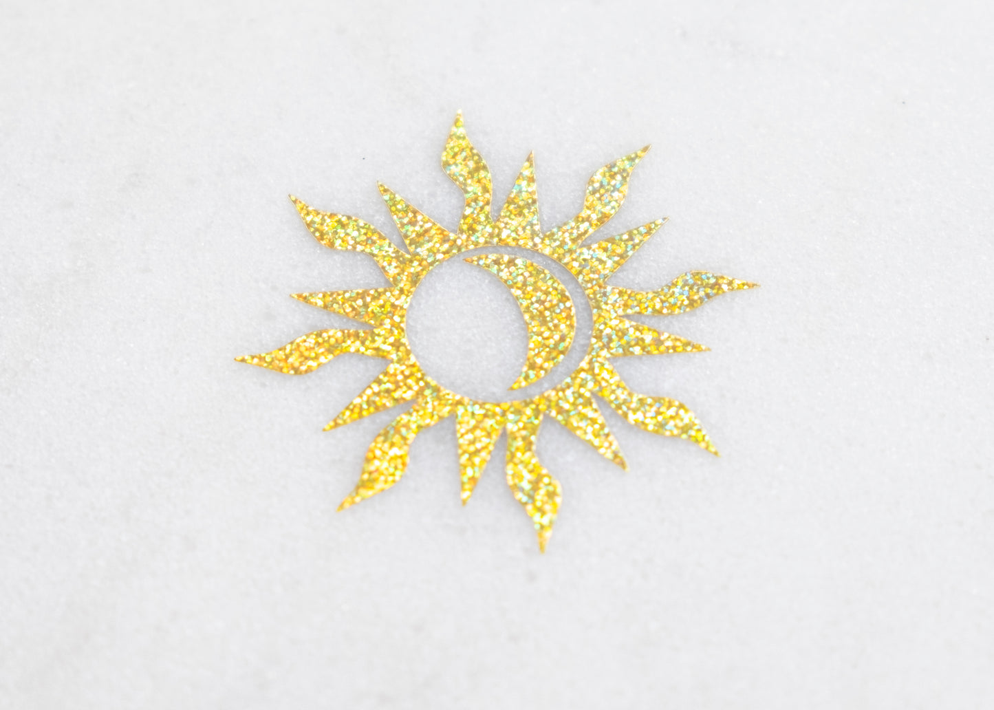 Sun and Moon, Bohemian Vinyl Sticker decal