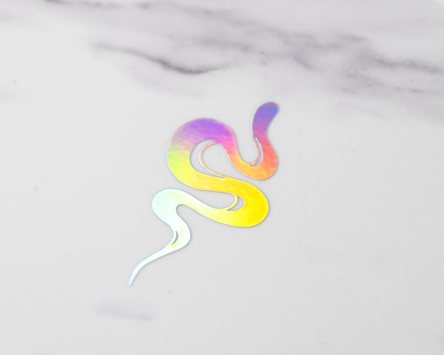 Glitter Snake Vinyl Sticker decal