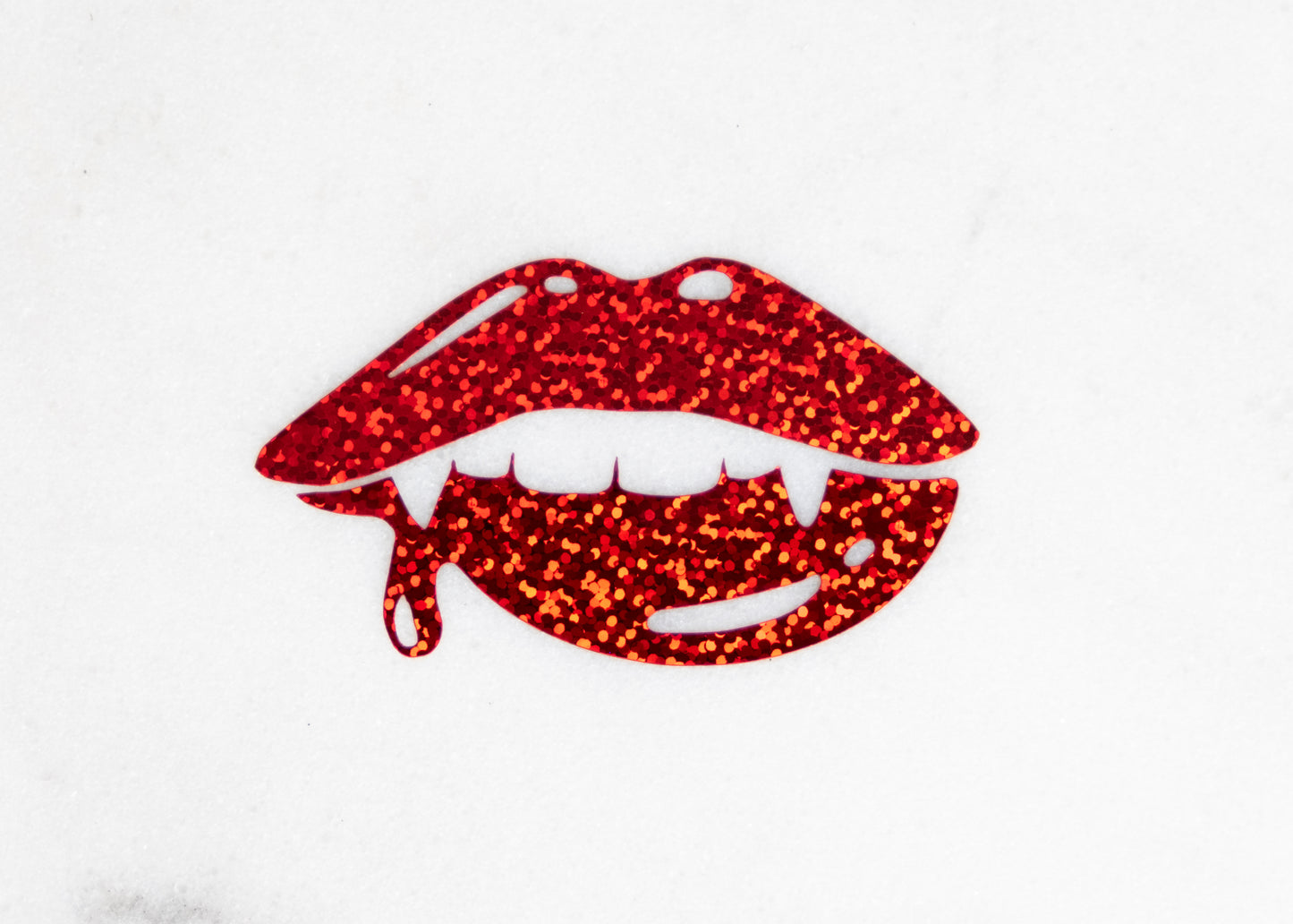 Vampire Lips Vinyl Sticker decal